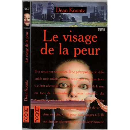 Le visage de la peur, Dean Koontz, 1998 - suspense, frayeur, terreur,