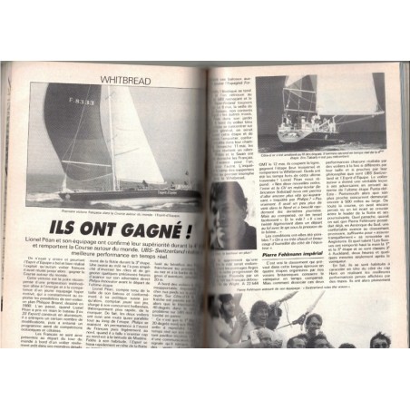 Revue Bateaux 1986 juin N°337 - marine, navigation, bateaux, voiliers, anciens magazines,