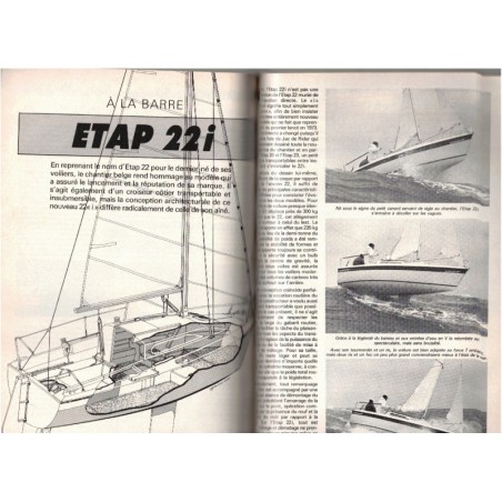 Revue Bateaux 1986 juin N°337 - marine, navigation, bateaux, voiliers, anciens magazines,
