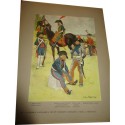 88 planches, Les garnisons d'Alsace au 19e siècle, Fritz Kieffer, 1911 - uniformes militaires , gravures, armée,