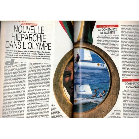 Revue Bateaux 1992 octobre N°413 - marine, navigation, bateaux, voiliers, anciens magazines,