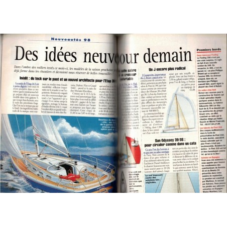 Revue Bateaux 1997 octobre N°473 - marine, navigation, bateaux, voiliers, anciens magazines,
