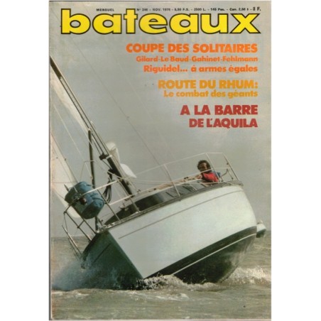 Revue Bateaux 1978 novembre N°246 - marine, navigation, bateaux, voiliers, anciens magazines,