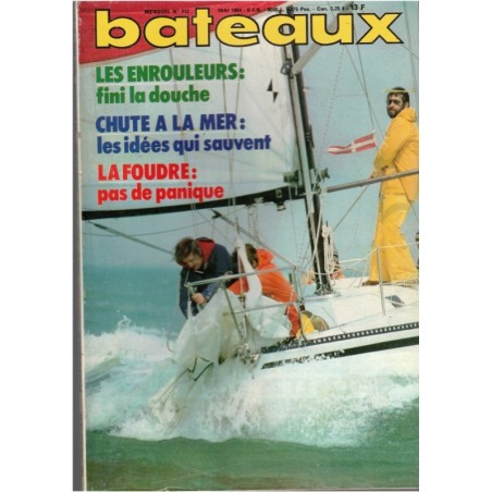 Revue Bateaux 1983 mai N°312 - marine, navigation, bateaux, voiliers, anciens magazines,