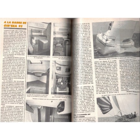 Revue Bateaux 1986 octobre N°341 - marine, navigation, bateaux, voiliers, anciens magazines,
