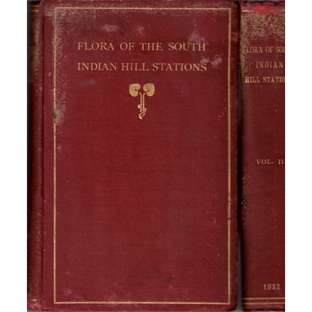 Flore des Indes 1932 - The flora of the South Indian Hill stations, 2 vol, 611 gravures, P.F. Fyson, 1932 - botanique, Indes,