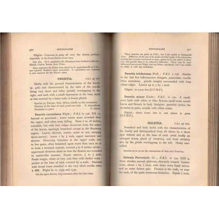 Flore des Indes 1932 - The flora of the South Indian Hill stations, 2 vol, 611 gravures, P.F. Fyson, 1932 - botanique, Indes,
