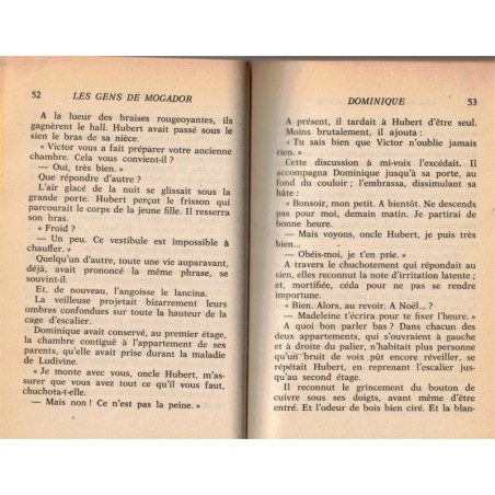 Les gens de Mogador, vol 5, Dominique, Elisabeth Barbier, 1980 - saga familiale, roman historique, roman d'amour, série TV