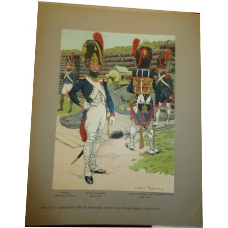 88 planches, Les garnisons d'Alsace au 19e siècle, Fritz Kieffer, 1911 - uniformes militaires , gravures, armée,