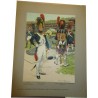 88 planches, Les garnisons d'Alsace au 19e siècle, Fritz Kieffer, 1911 - uniformes militaires , gravures, armée,