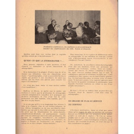 La vérité sténographique, 1964, Métagraphie Duployé - Prévost-Delaunay, secrétariat, sténographie, enseignement commercial