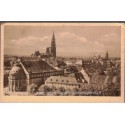 Carte postale Strasbourg, vue générale, Opéra de Strasbourg, Cathédrale, 1920 - Alsace, Strasbourg, Bas-Rhin, vieux Strasbourg,