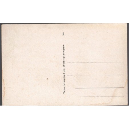 Carte postale La Cathédrale Strasbourg, das Münster, 1920 - Bas-Rhin, Alsace, vieux Strasbourg,