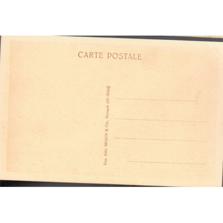 Les Vosges, 3 cartes postales, Hohwald grande cascade, Mont Sainte-Odile, Andlau forêt , 1920 - Alsace,  forêt vosgienne,