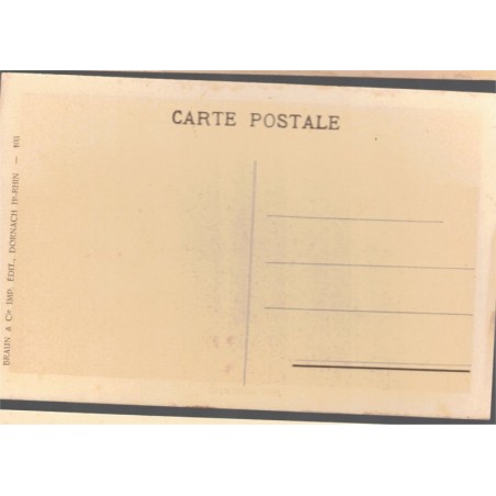 Les Vosges, 2 cartes postales, Mont Sainte-Odile, Andlau forêt , 1920 - Alsace,  forêt vosgienne,