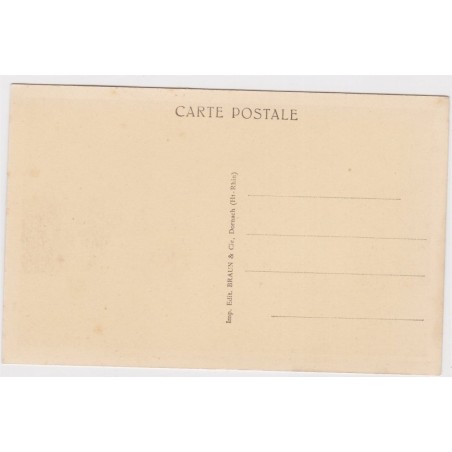 Carte postale Les Vosges en hiver, sapinière sous la neige, Champ-du-Feu, 1920 - Alsace,  forêt vosgienne,