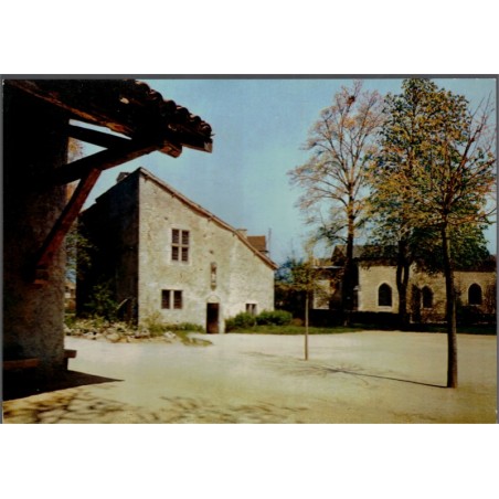 Domrémy, intérieur de la maison de Jeanne d'Arc, carte postale Vosges 88 - Jeanne d'Arc,