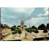 Sainte-Mère-Eglise, place du 6-Juin, Eglise du XIVe s., carte postale, département 50, Manche - église, Libération,