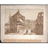 Carte lithographie Siège et bombardement de Strasbourg en 1870,  Orfèvrerie Holl, Münch, 1871 - guerre franco-prussienne,