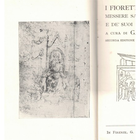 Saint François d'Assise, I Fioretti del glorioso messere Santo Francesco e de suoi frati, Passerini, 1905 - saints,
