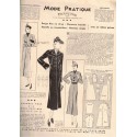Mode Pratique et Françoise réunies, 20 mars 1937 N°12  - mode 1937, vintage, magazines mode, couture