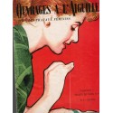 Ouvrages à l'aiguille 1950, Tricots de Paris - magazine féminin, broderie, couture, mode 1950