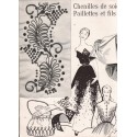 Ouvrages à l'aiguille 1950, Tricots de Paris - magazine féminin, broderie, couture, mode 1950