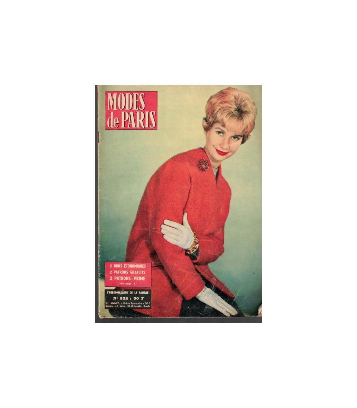Modes & Travaux Mars 1950 - Magazine Vintage Mode Français Très Bon état