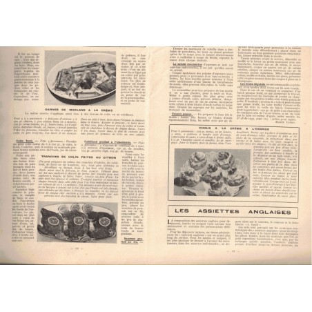 Mode Pratique et Françoise réunies, 12 déc 1936 N°50  - mode 1930, vintage, magazines mode, couture, cuisine
