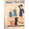 Mode Pratique et Françoise réunies, 15 déc 1934 N°50  - mode 1930, vintage, magazines mode, couture