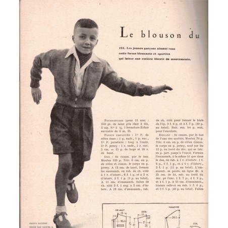 Jeux d'aiguilles 1960 - magazine féminin, broderie, couture, tricot, mode 1960