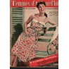 Femmes d'Aujourd'hui 30 mai 1953 n°421 - mode 1950, vintage, magazines mode, couture, tricot, actualités 1950