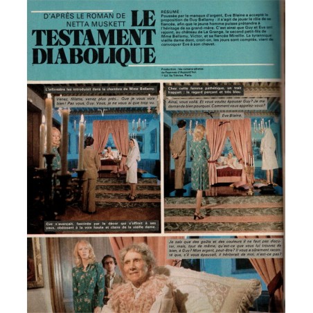 Femmes d'Aujourd'hui, 22 déc 1976 N°1651  - réveillon, mode 1970, vintage, magazines mode, couture, cuisine, roman-photos