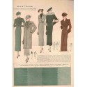 Mode Pratique, 10 nov 1934 N°45  - mode 1930, vintage, magazines mode, couture, tricot