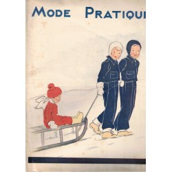 Mode Pratique, 10 nov 1934 N°45  - mode 1930, vintage, magazines mode, couture, tricot