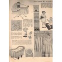 Mode Pratique, layette, 17 nov 1934 N°46  - mode 1930, vintage, magazines mode, couture