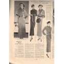 Mode Pratique, 22 déc 1934 N°51  - mode 1930, vintage, magazines mode, couture