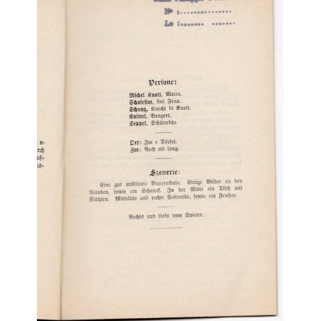 D' g'stohlene Gäns, Ludwig Mener - théâtre alsacien, dialecte alsacien,