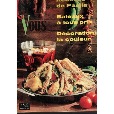 Chez Vous, décoration, cuisine, entretien n°26 mai 1963 - bateaux, magazine féminin, décoration, vintage 1950