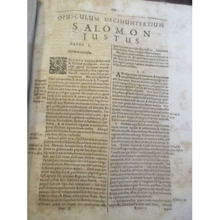 Daté de 1643, Jeremias Drexell, Opera Omnia T. 2 - édition XVIIe s., latin, théologie,