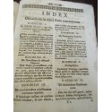 Daté de 1725, Paulo Segneri, Homo Christianus sive Discursus morales, Partie 3 - édition XVIIIe s., latin, théologie,