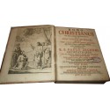 Daté de 1725, Paulo Segneri, Homo Christianus sive Discursus morales, Partie 1 - édition XVIIIe s., latin, théologie,
