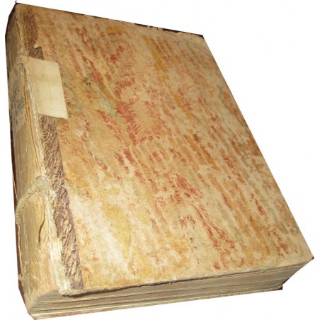 Daté de 1725, Paulo Segneri, Homo Christianus sive Discursus morales, Partie 1 - édition XVIIIe s., latin, théologie,