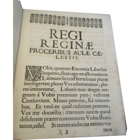 Daté de 1725, Paulo Segneri, Panegyrici Sacri - édition XVIIIe s., théologie, latin, Jésuite,