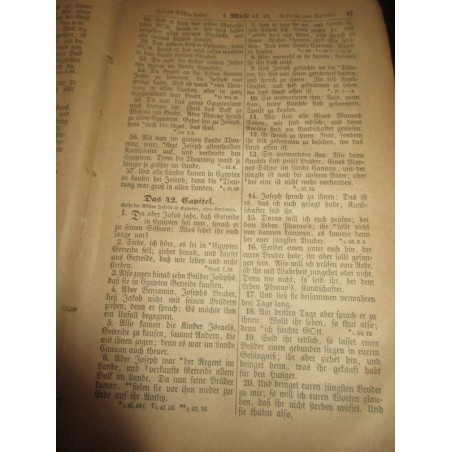 Die Bibel oder die ganze Heilige Schrift des Altes und Neuen Testaments,, Martin Luther, 1879 - Bible, protestantisme, Bibel,