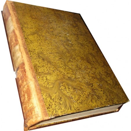 Chemins de fer, en 1840 - Encyclopédie catholique, Abbé Glaire et Le Wash, 1841, Tome 8  - trains, industrie XIXe siècle