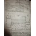 Chemins de fer, en 1840 - Encyclopédie catholique, Abbé Glaire et Le Wash, 1841, Tome 8  - trains, industrie XIXe siècle