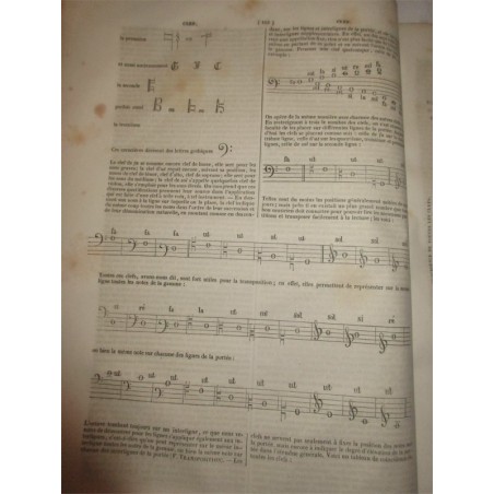 Chemins de fer, en 1840 - Encyclopédie catholique, Abbé Glaire et Le Wash, 1841, Tome 8  - trains, industrie XIXe siècle