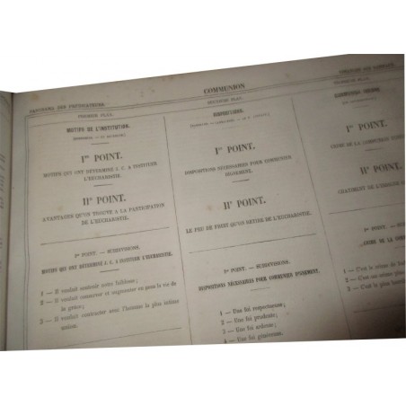 Panorama des prédicateurs ou répertoire pour l'improvisation et la composition du sermon, Abbé Martin, 1860 - liturgie, messe,