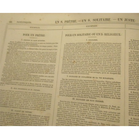 Panorama des prédicateurs ou répertoire pour l'improvisation et la composition du sermon, Abbé Martin, 1860 - liturgie, messe,